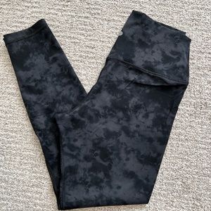 Smoke grey and black CRZ Yoga leggings
